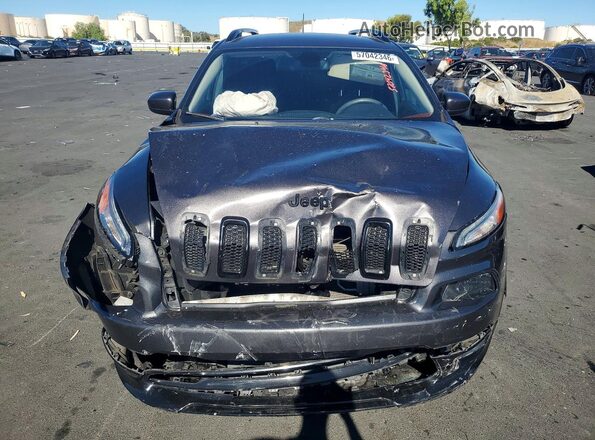 1C4PJLCB7JD615391 2018 JEEP CHEROKEE Угольный Вид спереди