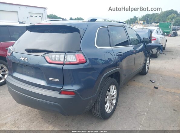 1C4PJLCB7KD405875 2019 JEEP CHEROKEE Blue უკანა მარჯვენა