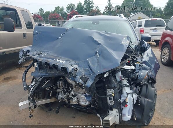 1C4PJLCB7KD405875 2019 JEEP CHEROKEE Blue ხელსაწყოთა პანელის ხედი