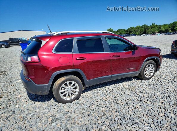 1C4PJLCB7KD487753 2019 JEEP CHEROKEE Burgundy Հետևի աջ