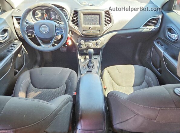 1C4PJLCB7KD487753 2019 JEEP CHEROKEE Burgundy Առջևի վահանակի տեսք