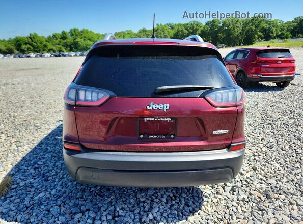 1C4PJLCB7KD487753 2019 JEEP CHEROKEE Burgundy Հետևի տեսք