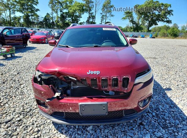 1C4PJLCB7KD487753 2019 JEEP CHEROKEE Burgundy Դիմացի տեսք