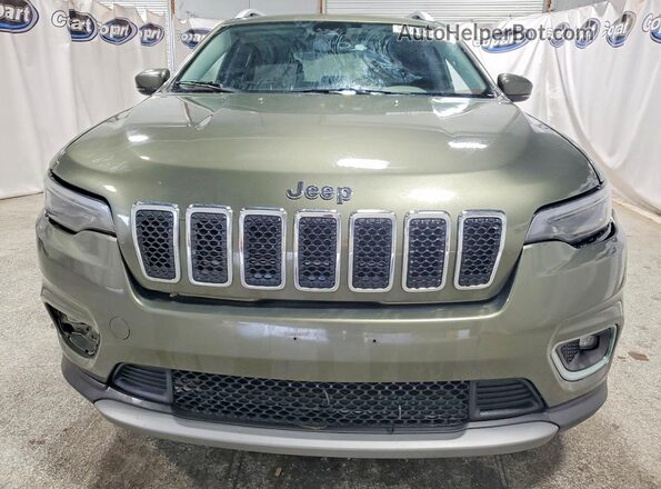 1C4PJLCB7MD183907 2021 JEEP CHEROKEE Green Vista frontal