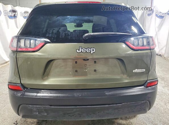 1C4PJLCB7MD183907 2021 JEEP CHEROKEE Green Vista trasera