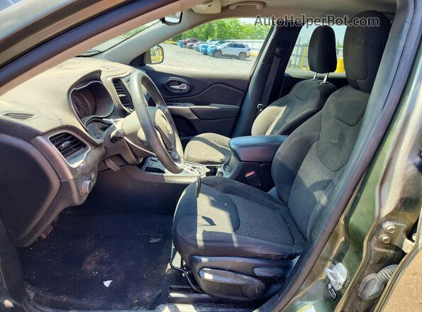 1C4PJLCB7MD183907 2021 JEEP CHEROKEE Green Vista interior delantera