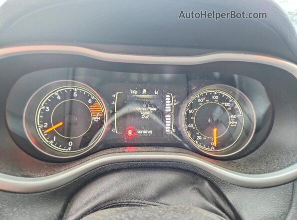 1C4PJLCB8GW136586 2016 JEEP CHEROKEE Gray Սարքավորումների վահանակի տեսք