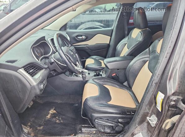 1C4PJLCB8GW136586 2016 JEEP CHEROKEE Gray Սալոնի դիմացի տեսք
