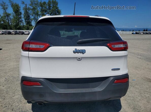 1C4PJLCB8JD552205 2018 JEEP CHEROKEE White Հետևի տեսք