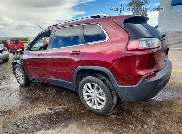 1C4PJLCB8KD148287 2019 JEEP CHEROKEE Красный Задняя левая четверть