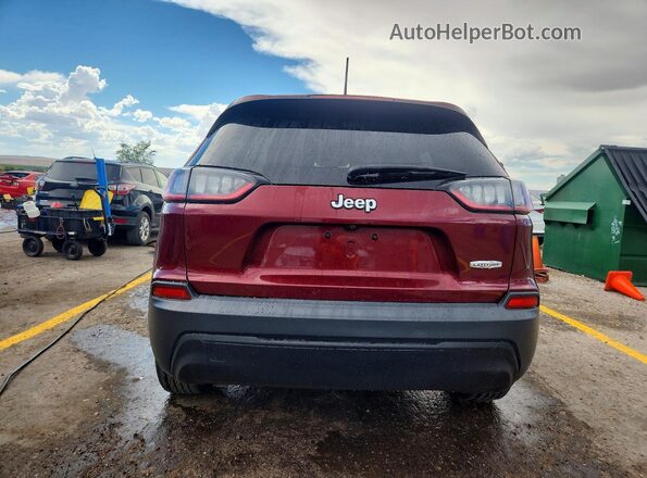 1C4PJLCB8KD148287 2019 JEEP CHEROKEE Красный Вид сзади