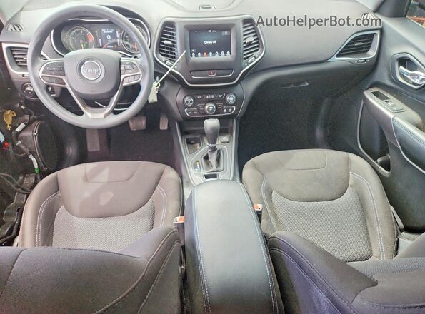 1C4PJLCB8KD148287 2019 JEEP CHEROKEE Красный Вид панели приборов