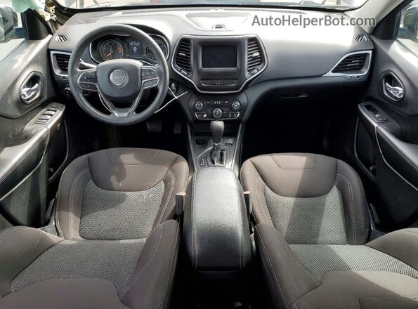 1C4PJLCB8KD262029 2019 JEEP CHEROKEE Black Առջևի վահանակի տեսք