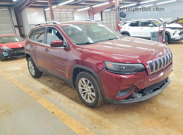 1C4PJLCB8KD265223 2019 JEEP CHEROKEE Red Przód prawy
