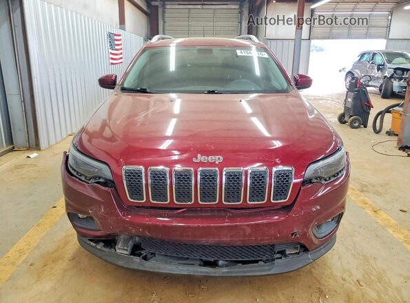 1C4PJLCB8KD265223 2019 JEEP CHEROKEE Red Widok z przodu