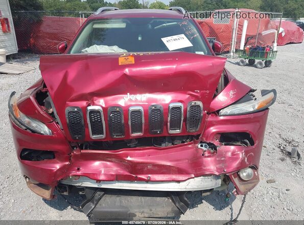 1C4PJLCB9GW281877 2016 JEEP CHEROKEE Red Front view