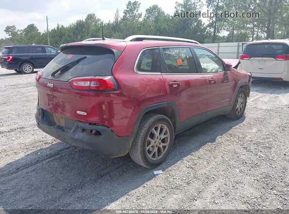1C4PJLCB9GW281877 2016 JEEP CHEROKEE Red Rear right