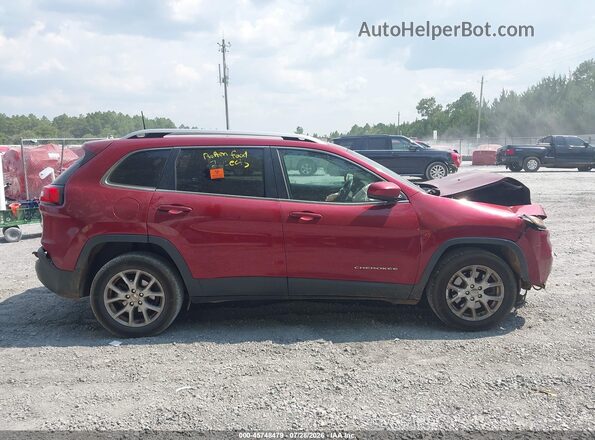 1C4PJLCB9GW281877 2016 JEEP CHEROKEE Red Rear interior view