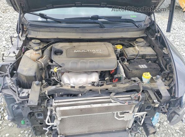 1C4PJLCB9HW663215 2017 JEEP CHEROKEE Серый Вид подкапотного пространства