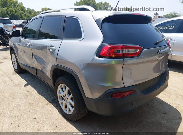 1C4PJLCB9JD531153 2018 JEEP CHEROKEE Silver Rear left