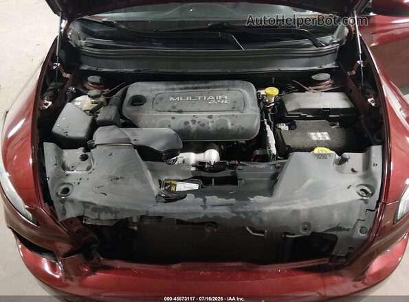1C4PJLCB9JD606479 2018 JEEP CHEROKEE Темно-бордовый Вид сзади