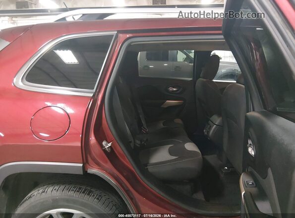 1C4PJLCB9JD606479 2018 JEEP CHEROKEE Темно-бордовый Вид наклейки с VIN-кодом