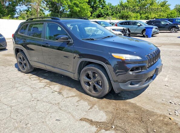 1C4PJLCB9JD616056 2018 JEEP CHEROKEE Black წინა მარჯვენა
