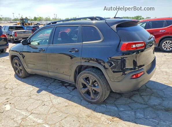 1C4PJLCB9JD616056 2018 JEEP CHEROKEE Black უკანა მარცხენა