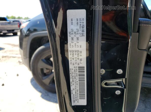 1C4PJLCB9JD616056 2018 JEEP CHEROKEE Black VIN კოდის სტიკერის ხედი