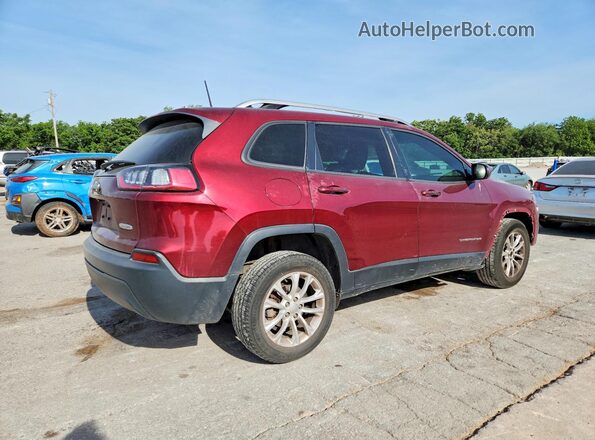 1C4PJLCB9LD586317 2020 JEEP CHEROKEE Burgundy Задня права чверть