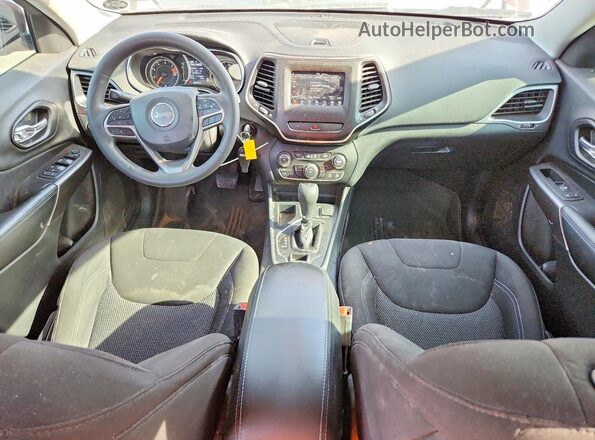 1C4PJLCB9LD586317 2020 JEEP CHEROKEE Burgundy Вид панелі приладів
