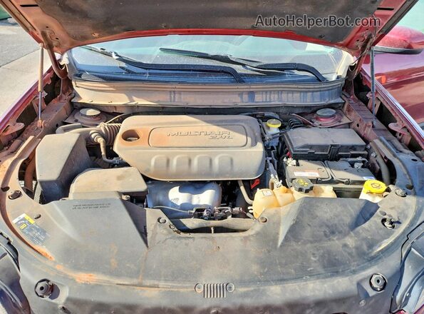 1C4PJLCB9LD586317 2020 JEEP CHEROKEE Burgundy Вид підкапотного простору