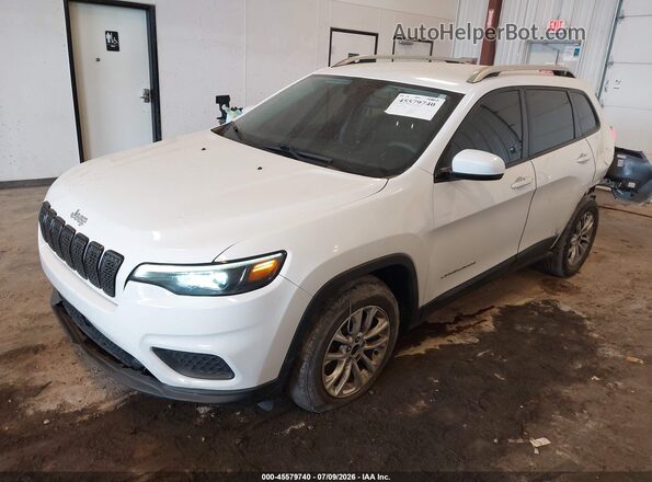1C4PJLCB9MD104026 2021 JEEP CHEROKEE White Przód lewy