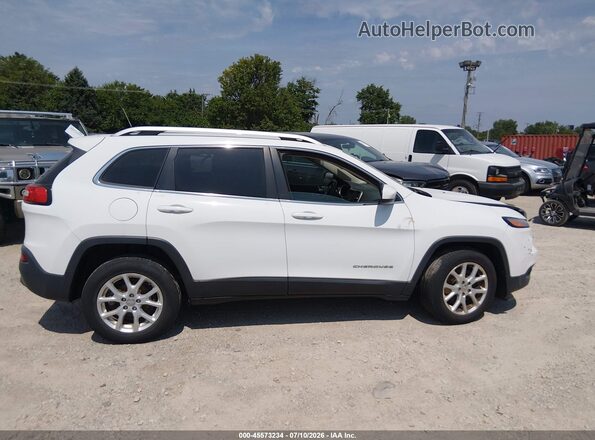 1C4PJLCBXGW201065 2016 JEEP CHEROKEE White Vista interior trasera