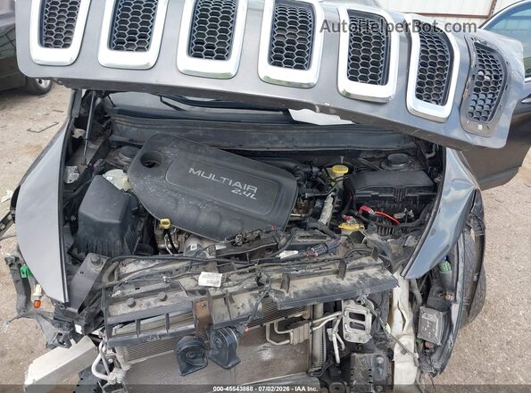 1C4PJLCBXGW222983 2016 JEEP CHEROKEE Gray უკანა ხედი