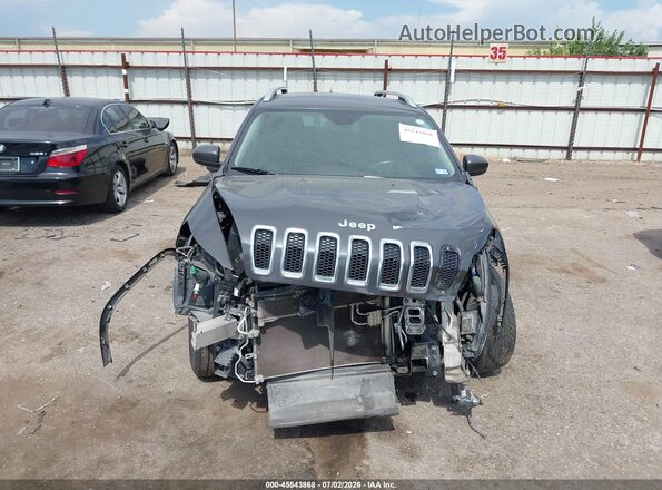 1C4PJLCBXGW222983 2016 JEEP CHEROKEE Gray ხელსაწყოთა პანელის ხედი