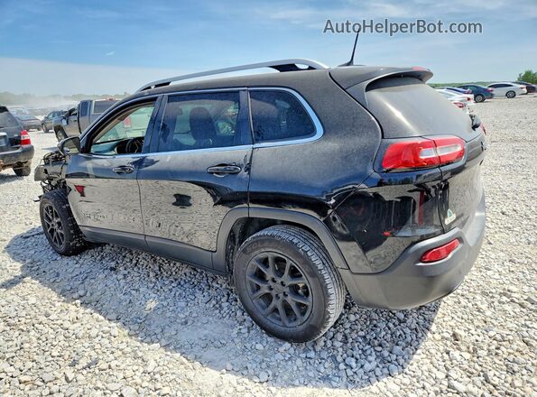 1C4PJLCBXHW535422 2017 JEEP CHEROKEE Black Trasero izquierdo