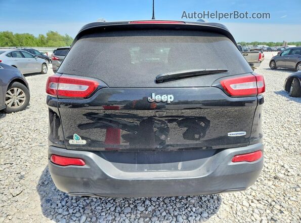 1C4PJLCBXHW535422 2017 JEEP CHEROKEE Black Vista trasera