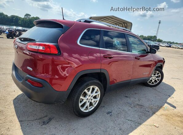 1C4PJLCBXHW642373 2017 JEEP CHEROKEE Red Rear right