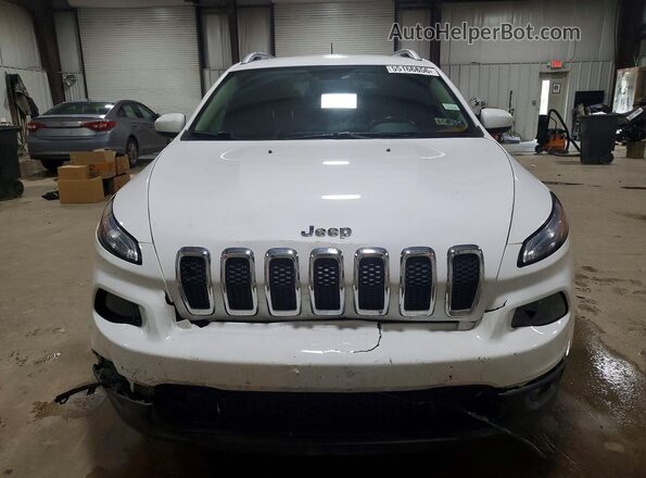 1C4PJLCBXJD504088 2018 JEEP CHEROKEE White Вид спереду