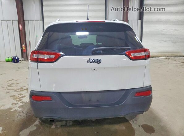 1C4PJLCBXJD504088 2018 JEEP CHEROKEE White Вид ззаду