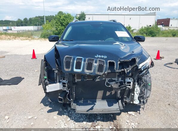 1C4PJLCBXJD587375 2018 JEEP CHEROKEE Черный Вид спереди