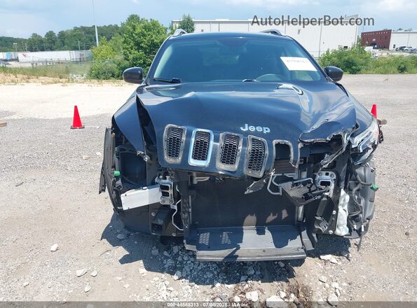 1C4PJLCBXJD587375 2018 JEEP CHEROKEE Черный Вид задней части салона