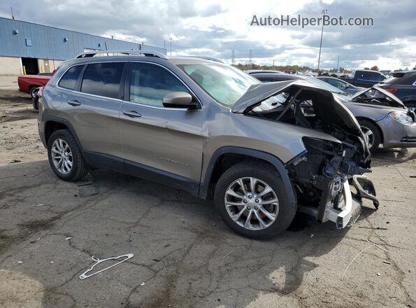 1C4PJLCBXKD123004 2019 JEEP CHEROKEE Tan წინა მარჯვენა