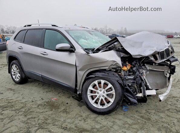 1C4PJLCBXLD528376 2020 JEEP CHEROKEE Серебряный Передняя правая четверть