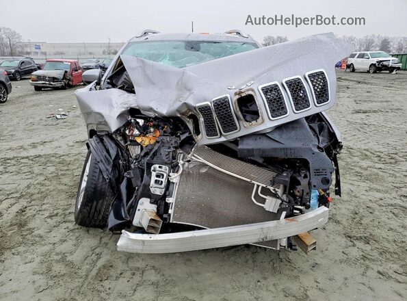 1C4PJLCBXLD528376 2020 JEEP CHEROKEE Серебряный Вид спереди