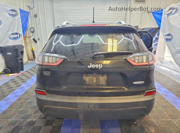 1C4PJLCBXLD556016 2020 JEEP CHEROKEE Black უკანა ხედი