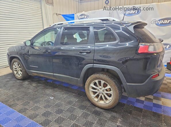 1C4PJLCBXLD556016 2020 JEEP CHEROKEE Black უკანა მარცხენა
