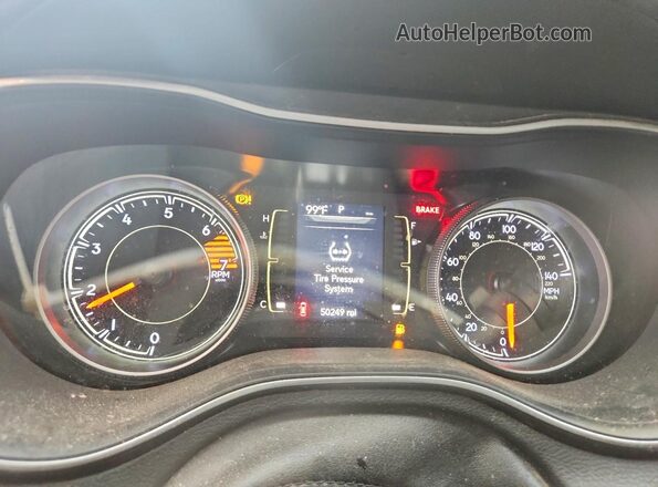 1C4PJLCBXLD556016 2020 JEEP CHEROKEE Black ხელსაწყოთა პანელის ხედი