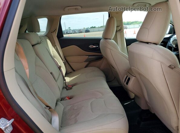 1C4PJLCBXMD164414 2021 JEEP CHEROKEE Maroon Vista interior trasera